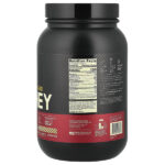 Gold Standard, 100% сыворотка, со вкусом фундука в шоколаде, 907 г (2 фунта) — Optimum Nutrition — изображение 2