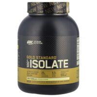 Gold Standard, 100% изолят, со вкусом ванили, 1,32 кг (2,91 фунта) — Optimum Nutrition