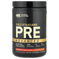Gold Standard Pre Advanced, дайкири с клубникой и манго, 400 г (14,1 унции) — Optimum Nutrition
