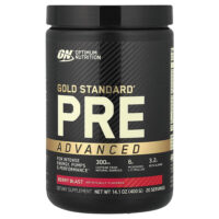 Gold Standard Pre Advanced, Berry Blast, 400 г (14,1 унции) — Optimum Nutrition