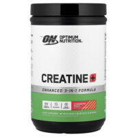 Creatine +, клубника и персик, 720 г (1,58 фунта) — Optimum Nutrition
