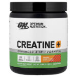 Creatine +, апельсин и маракуйя, 360 г (12,69 унции) — Optimum Nutrition