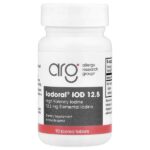 Iodoral®, IOD 12.5, высокоэффективный йод, 90 делимых таблеток — Optimox