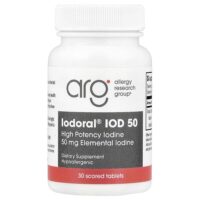 Iodoral®, IOD 50, 50 мг, 30 делимых таблеток — Optimox