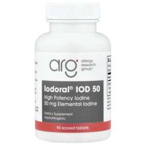 Iodoral®, IOD 50, 50 мг, 90 делимых таблеток — Optimox