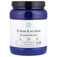 So Lean & So Clean, органический и растительный суперпродукт, ваниль, 600 г (21,2 унции) — Ora