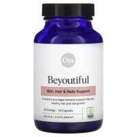 Beyoutiful, поддержка кожи, волос и ногтей, 60 капсул — Ora