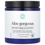Aloe Gorgeous, порошок для повышения уровня коллагена на растительной основе, ваниль, 240 г (8,47 унции) — Ora
