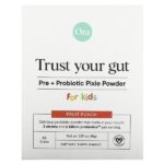 Trust Your Gut, порошок для детей с пребиотиками и пробиотиками, фруктовый пунш, 6 млрд КОЕ, 30 стиков по 1,5 г (0,05 унции) — Ora