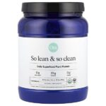 So Lean & So Clean, ежедневный суперпродукт из растительного белка, несладкий, 594 г (20,9 унции) — Ora
