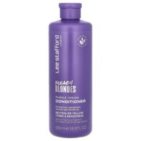 Bleach Blondes, фиолетовый оттеночный кондиционер, для осветленных, мелированных и естественно светлых волос, 500 мл (16,9 жидк. унции) — Lee Stafford