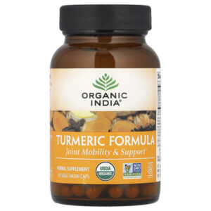 Turmeric Formula, куркума, поддержка подвижности и здоровья суставов, 90 растительных капсул — Organic India