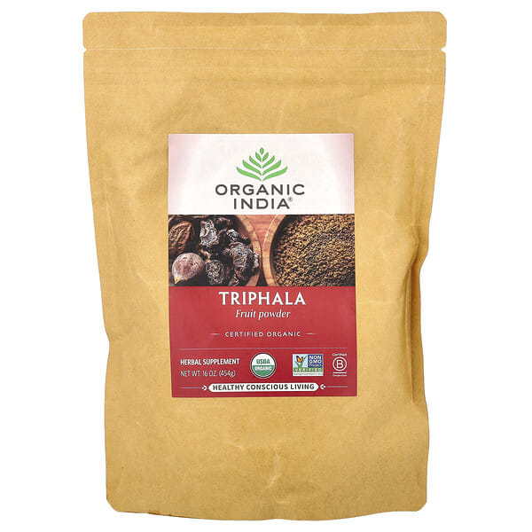 ori00058_v_8.jpg трифала, порошок из плодов, 454 г (16 унций) — Organic India
