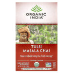 Чай масала с тулси, 18 пакетиков, 37,8 г (1,33 унции) — Organic India