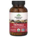 Трифала, 180 вегетарианских капсул — Organic India