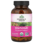 Шатавари, 180 вегетарианских капсул (400 мг на капсулу) — Organic India