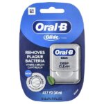 Glide, нить для глубокого очищения, прохладный мятный вкус, 40 м (43,7 ярда) — Oral-B