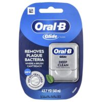 Glide, нить для глубокого очищения, прохладный мятный вкус, 40 м (43,7 ярда) — Oral-B
