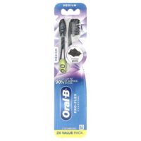Угольная зубная щетка Pro-Flex, средний размер, 2 шт. В упаковке — Oral-B