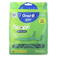 Glide, Scope Outlast, набор зубов, мятный, 225 шт. — Oral-B