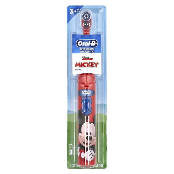 orl13528_v_4.jpg Зубная щетка на батарейках, мягкая, для детей от 3 лет, Disney Junior Mickey, 1 зубная щетка — Oral-B