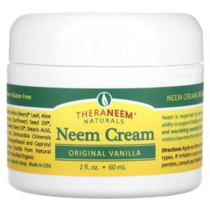 Theraneem Naturals, крем с ним, оригинальная ваниль, 60 мл (2 жидк. унции) — Organix South