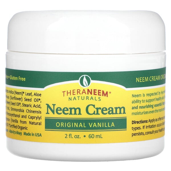 ors00015_v_15.jpg Theraneem Naturals, крем с ним, оригинальная ваниль, 60 мл (2 жидк. унции) — Organix South