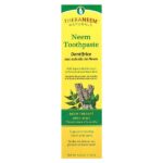 TheraNeem® Naturals, зубная паста с ним, терапевтический эффект мяты, 120 г (4,23 унции) — Organix South — изображение 2