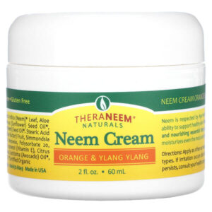 TheraNeem Naturals, крем с ним, апельсин и иланг-иланг, 60 мл (2 жидк. унции) — Organix South