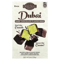 Дубай, мини-капсулы с темным шоколадом, 8 шт., 170 г (6 унций) — Original Natural Sweets