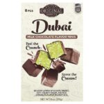 дубайский молочный шоколад, мини-печенье, 8 шт., 170 г (6 унций) — Original Natural Sweets