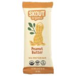 протеиновый батончик, арахисовая паста, 55 г (1,9 унции) — Skout Organic