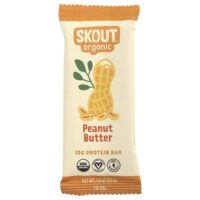 протеиновый батончик, арахисовая паста, 55 г (1,9 унции) — Skout Organic
