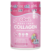 More Than Collagen, универсальная питательная добавка для красоты и здоровья в порошке, фруктовые хлопья, 356 г (12,56 унции) — Obvi