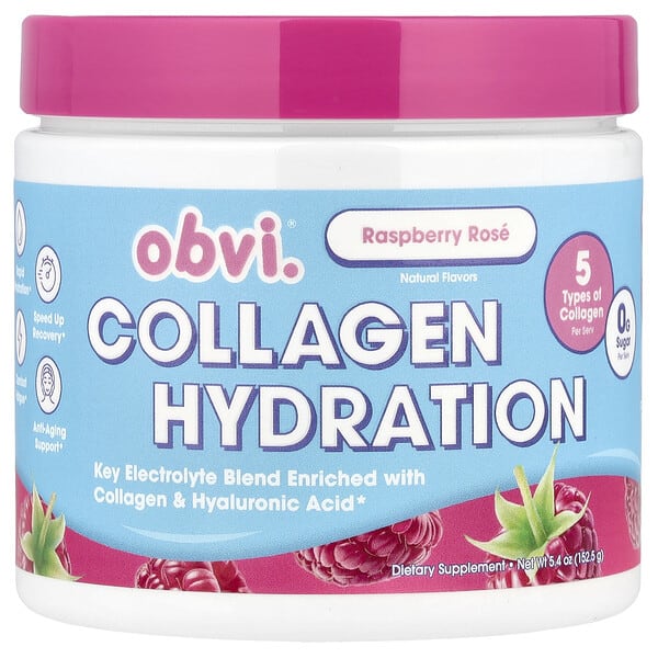 ovi32536_v_8.jpg Collagen Hydration, малиновая роза, 152,5 г (5,4 унции) — Obvi
