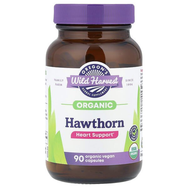 owh00420_v_58.jpg органический боярышник, 90 веганских капсул — Oregon's Wild Harvest