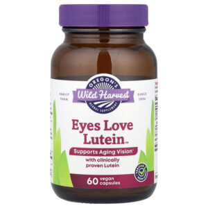 Eyes Love Lutein™, 60 веганских капсул — Oregon's Wild Harvest