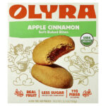 Soft Baked Bites, яблоко и корица, 4 пакетика On the Go, 150 г (5,3 унции) — Olyra