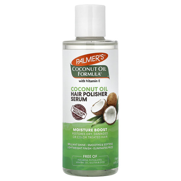 pal03320_v_62.jpg Coconut Oil Formula, увлажняющая сыворотка для волос, 178 мл (6 жидк. унц.) — Palmer's