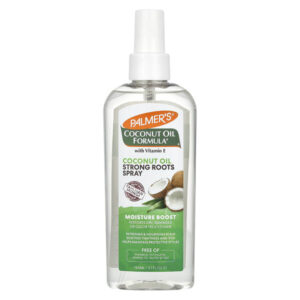 Coconut Oil Formula® с витамином E, спрей для укрепления корней, увлажнение, 150 мл (5,1 жидк. унц.) — Palmer's
