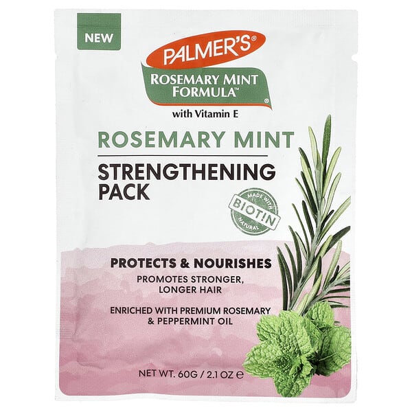 pal03901_v_2.jpg Rosemary Mint Formula™, с витамином Е, для укрепления, 60 г (2,1 унции) — Palmer's