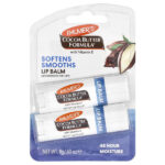 Cocoa Butter Formula, с витамином E, смягчающий и разглаживающий бальзам для губ, 2 шт. в упаковке, 4 г (0,15 унции) каждый — Palmer's — изображение 2