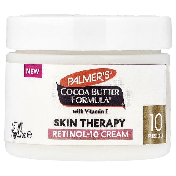 pal04374_v_19.jpg Cocoa Butter Formula® с витамином E, для ухода за кожей, крем с ретинолом-10, 75 г (2,7 унции) — Palmer's