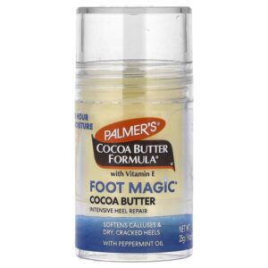 Cocoa Butter Formula® с витамином E, Foot Magic®, интенсивное восстановление пяток, 25 г (0,9 унции) — Palmer's