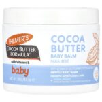 Baby, Cocoa Butter Formula® с витамином E, детский бальзам с какао-маслом, 100 г (3,5 унции) — Palmer's