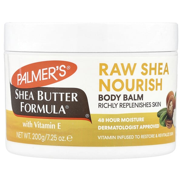pal05008_v_37.jpg Shea Butter Formula® с витамином Е, бальзам для тела, 200 г (7,25 унции) — Palmer's