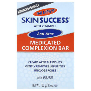 Skin Success®, кусковое мыло с витамином Е, против акне, для ухода за кожей, 100 г (3,5 унции) — Palmer's