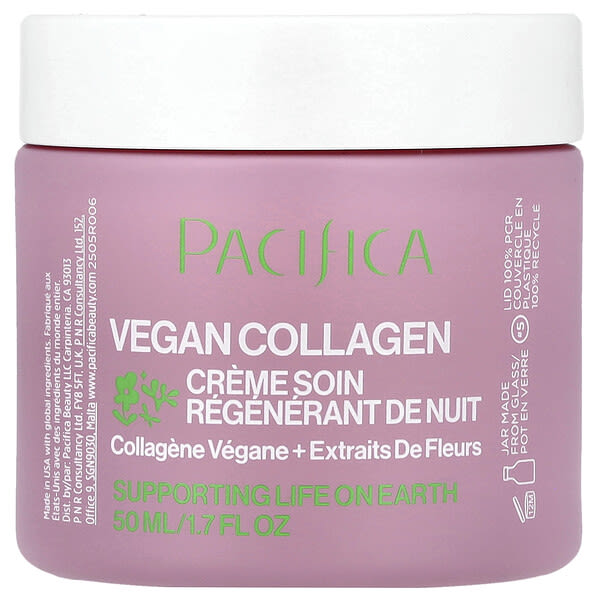 pap30448_v_60.jpg Vegan Collagen, ночной восстанавливающий крем, 50 мл (1,7 жидк. унц.) — Pacifica