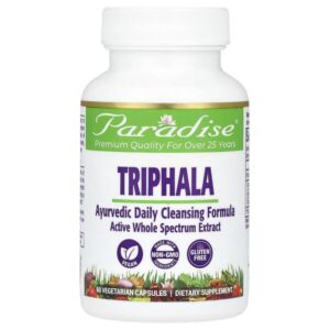 трифала, 60 вегетарианских капсул — Paradise Herbs