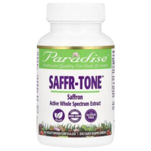 Saffr-Tone, 15 мг, 60 вегетарианских капсул — Paradise Herbs